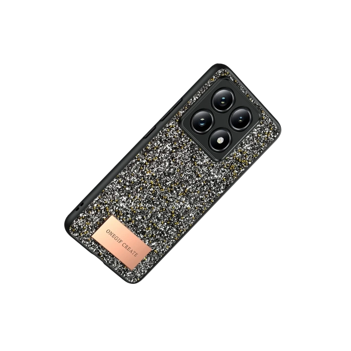 BFS  Xiaomi Mi 14T Pro Bright Simli Kapak - Gümüş