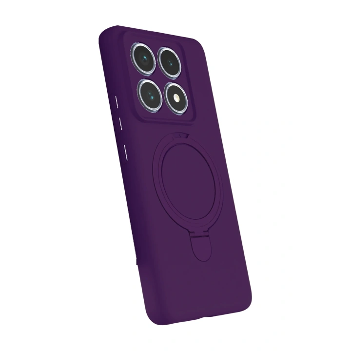 BFS  Xiaomi Mi 14T Pro Regal Magsafe Standlı Kapak - Derin Mor
