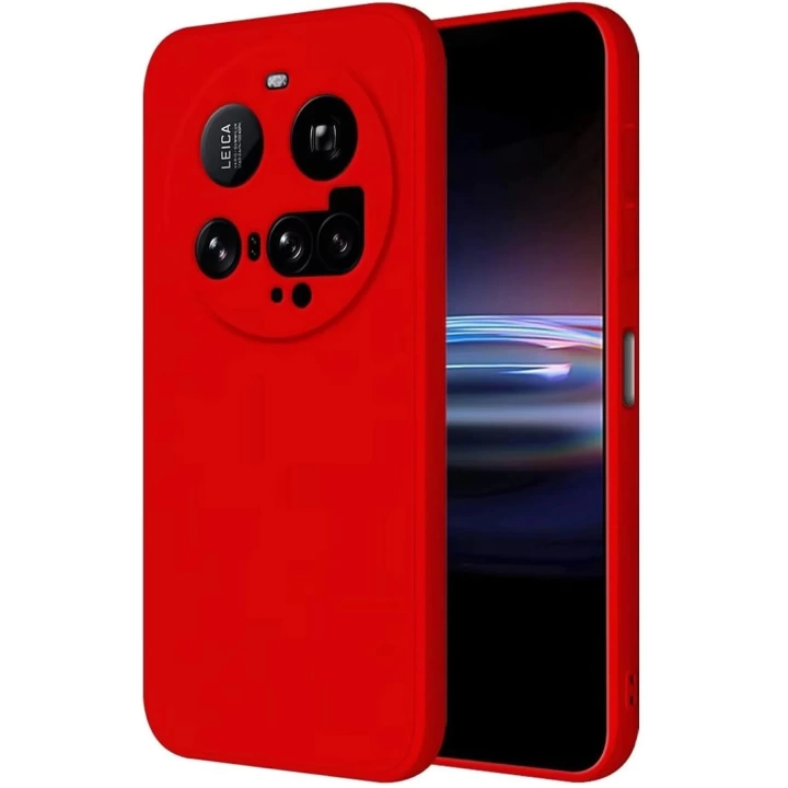BFS  Xiaomi Mi 15 Ultra Kılıf Nano içi Kadife Silikon - Kırmızı
