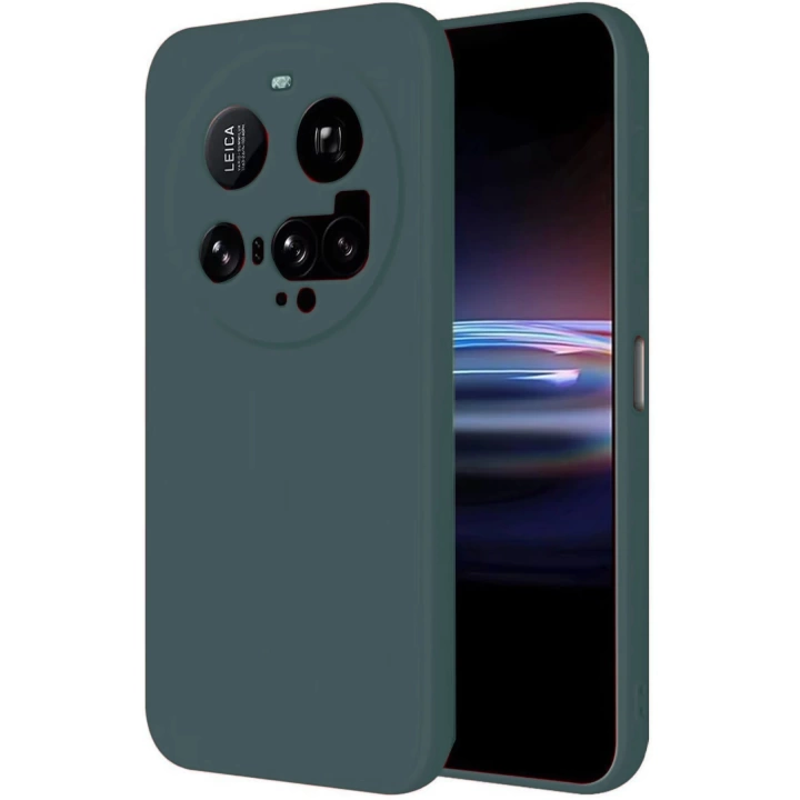 BFS  Xiaomi Mi 15 Ultra Kılıf Nano içi Kadife Silikon - Koyu Yeşil