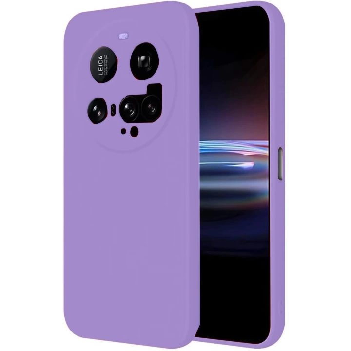 BFS  Xiaomi Mi 15 Ultra Kılıf Nano içi Kadife Silikon - Lila