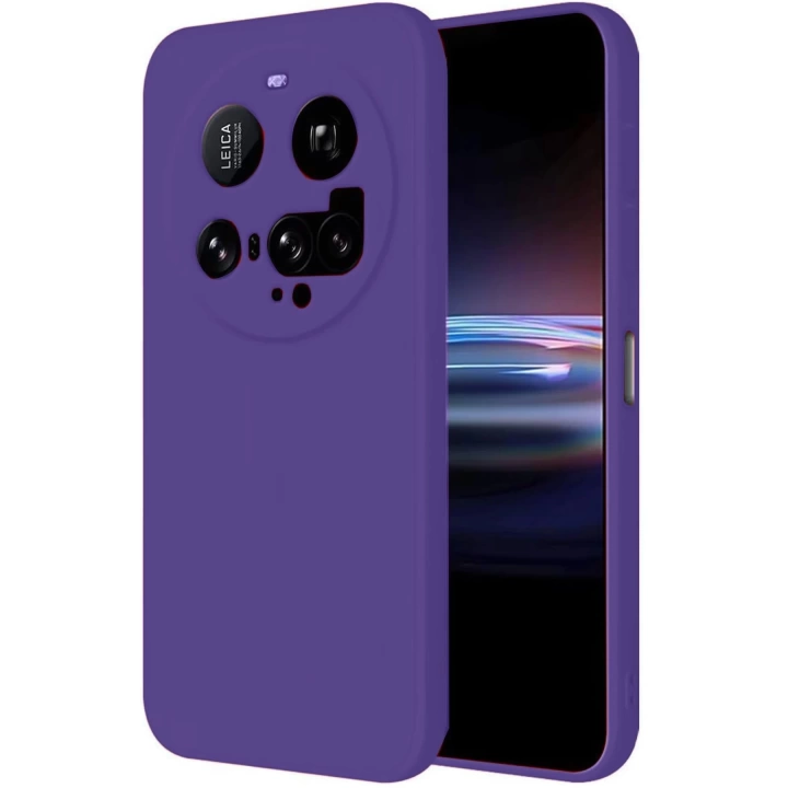BFS  Xiaomi Mi 15 Ultra Kılıf Nano içi Kadife Silikon - Mor
