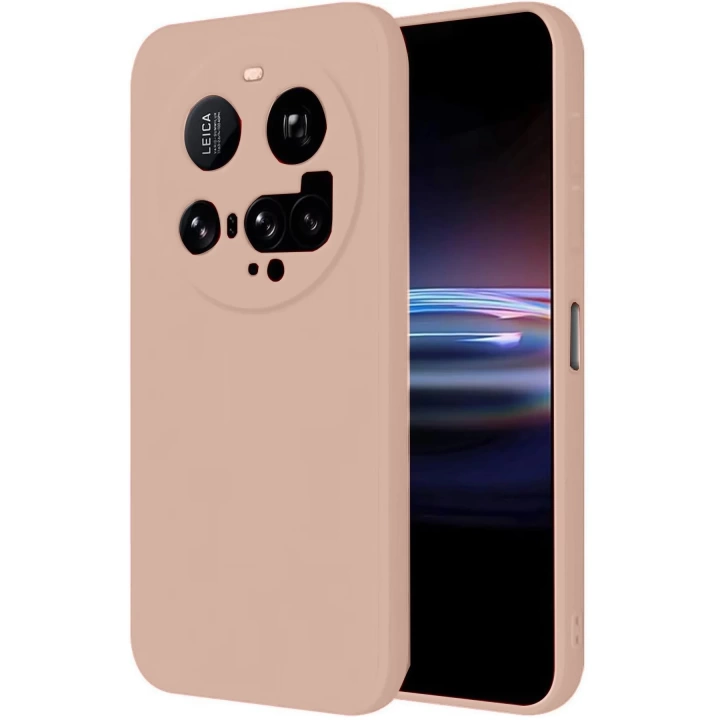 BFS  Xiaomi Mi 15 Ultra Kılıf Nano içi Kadife Silikon - Pudra