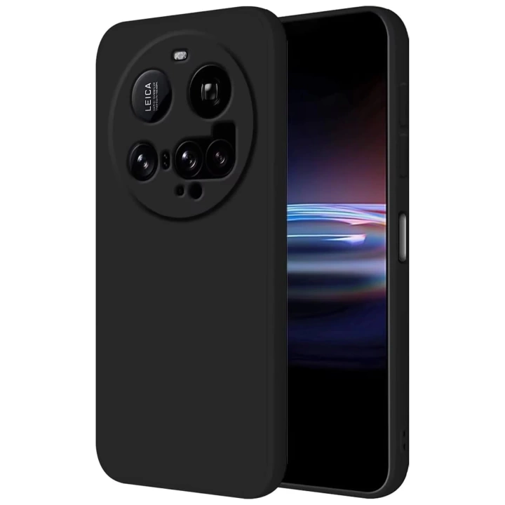BFS  Xiaomi Mi 15 Ultra Kılıf Nano içi Kadife Silikon - Siyah