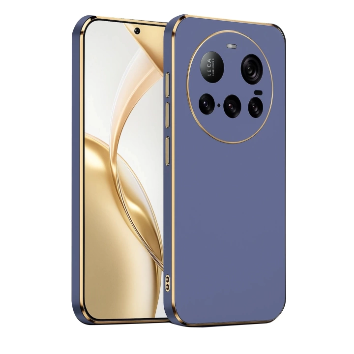 BFS  Xiaomi Mi 15 Ultra Kılıf Volet Silikon - Mavi