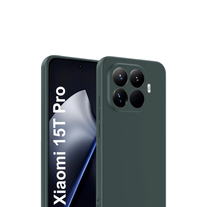BFS  Xiaomi Mi 15T Pro First Silikon - Koyu Yeşil
