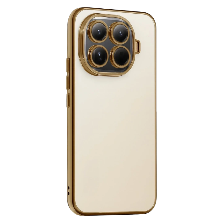 BFS  Xiaomi Mi 15T Pro  Lensli Silikon - Gold