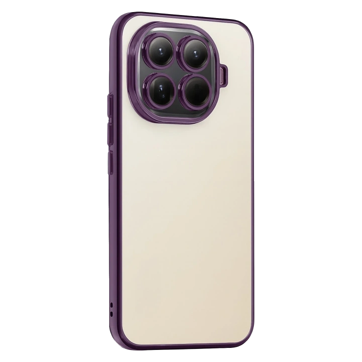 BFS  Xiaomi Mi 15T Pro  Lensli Silikon - Mor