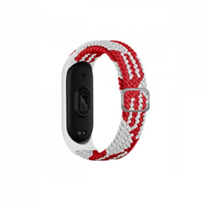 BFS  Xiaomi Mi Band 4 Star Kordon - Beyaz-Kırmızı