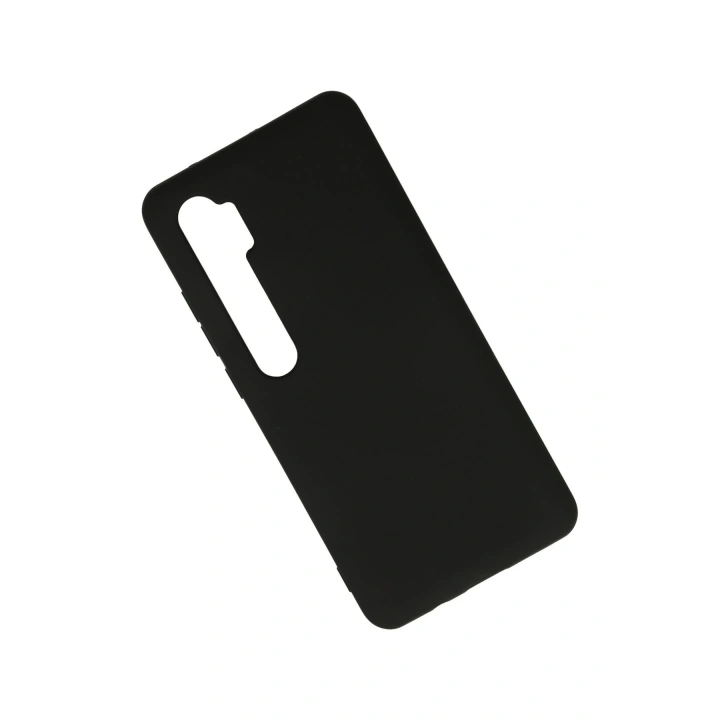 BFS  Xiaomi Mi Note 10 Lite Kılıf Nano içi Kadife Silikon - Siyah