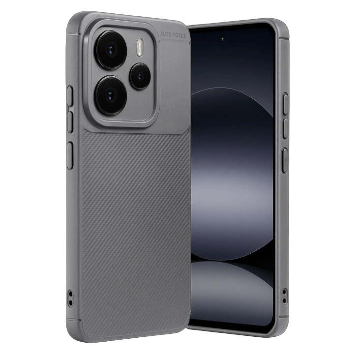 BFS  Xiaomi Note 14 5G Auto Focus Karbon Kapak - Gri