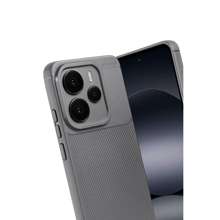 BFS  Xiaomi Note 14 5G Auto Focus Karbon Kapak - Gri