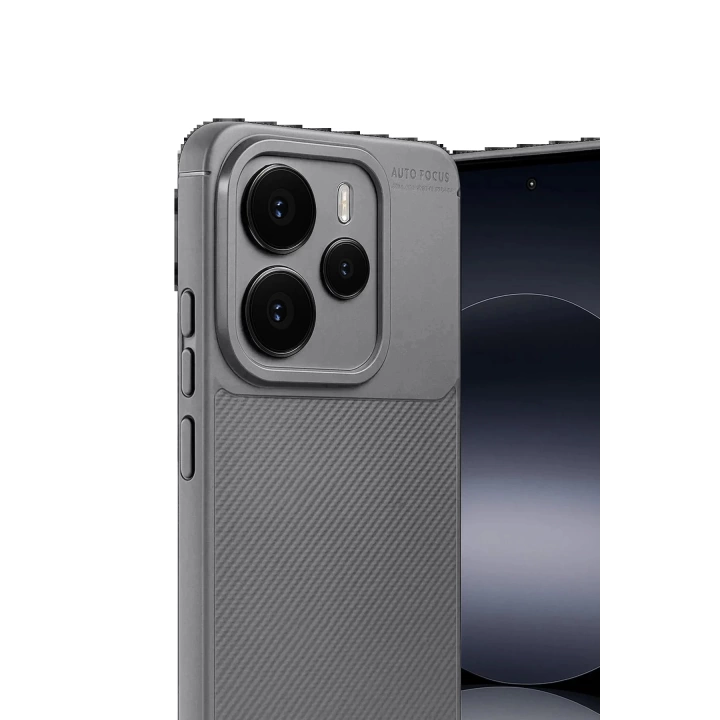 BFS Xiaomi Note 14 5G Auto Focus Karbon Kapak - Gri