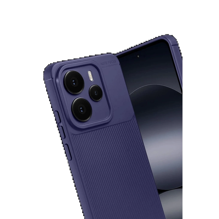 BFS Xiaomi Note 14 5G Auto Focus Karbon Kapak - Lacivert