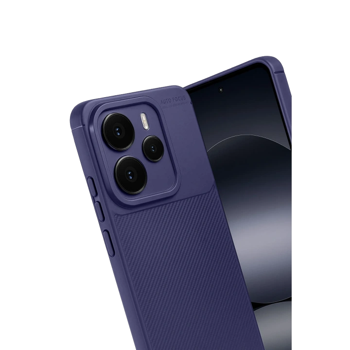 BFS  Xiaomi Note 14 5G Auto Focus Karbon Kapak - Lacivert