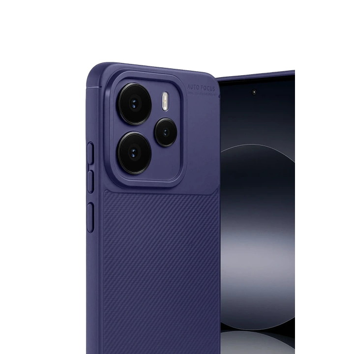 BFS  Xiaomi Note 14 5G Auto Focus Karbon Kapak - Lacivert