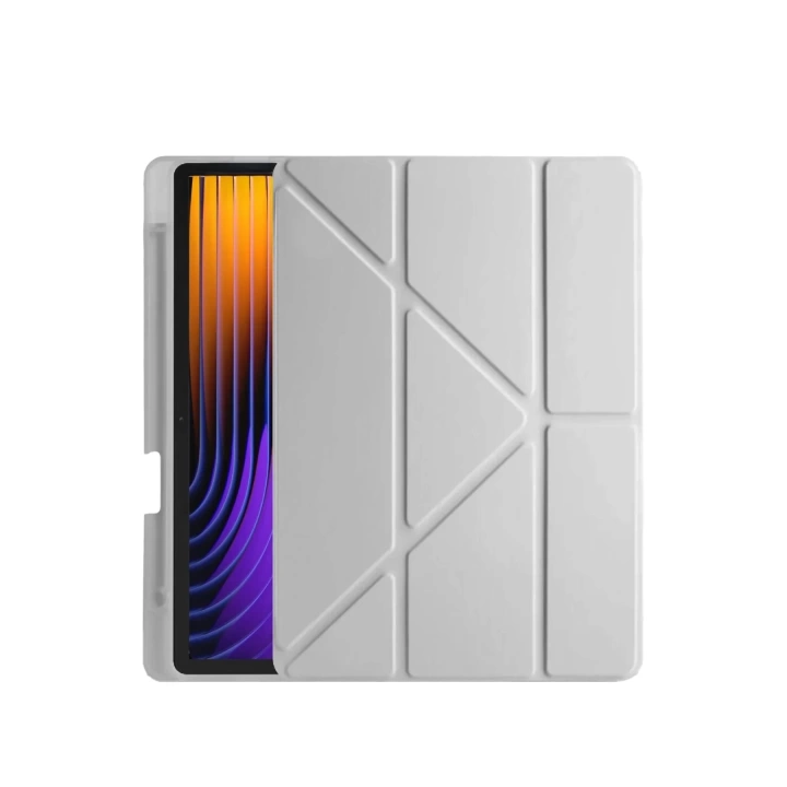 BFS  Xiaomi Pad 7 Pro Kılıf Kalemlikli Mars Tablet Kılıfı - Gri