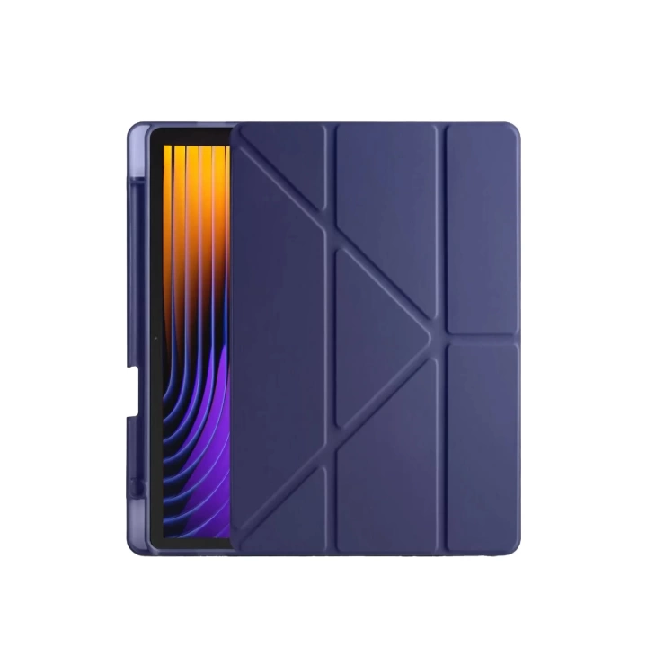 BFS  Xiaomi Pad 7 Pro Kılıf Kalemlikli Mars Tablet Kılıfı - Lacivert