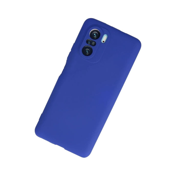 BFS  Xiaomi Poco F3 Kılıf First Silikon - Lacivert