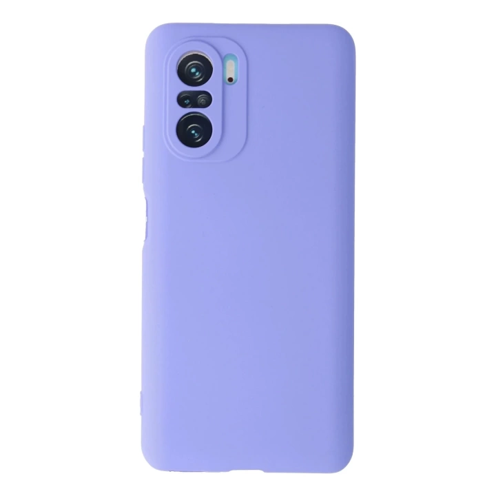 BFS  Xiaomi Poco F3 Kılıf First Silikon - Lila