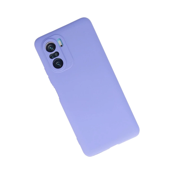 BFS  Xiaomi Poco F3 Kılıf First Silikon - Lila