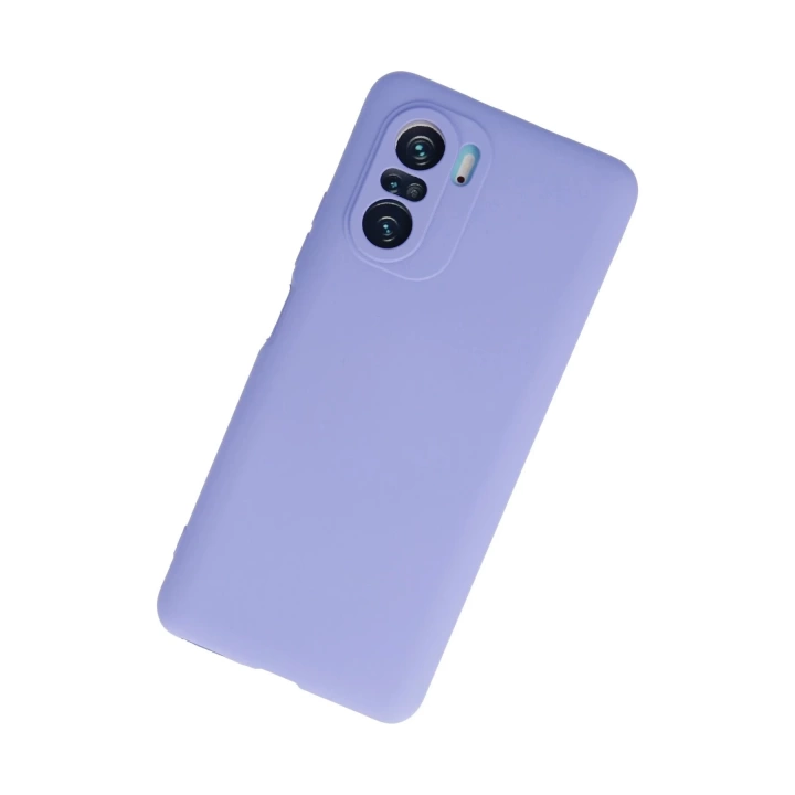 BFS  Xiaomi Poco F3 Kılıf First Silikon - Lila