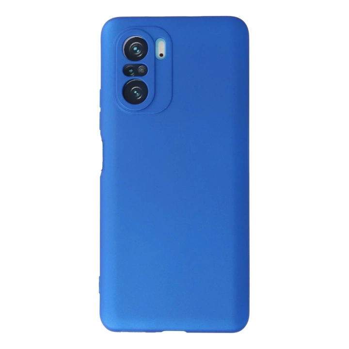 BFS  Xiaomi Poco F3 Kılıf First Silikon - Mavi