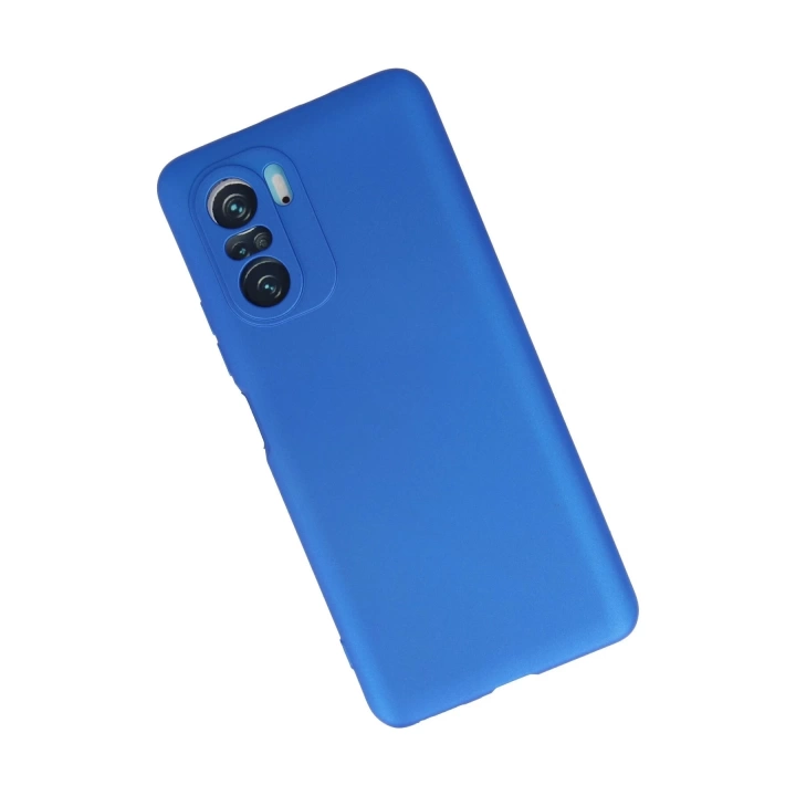 BFS  Xiaomi Poco F3 Kılıf First Silikon - Mavi