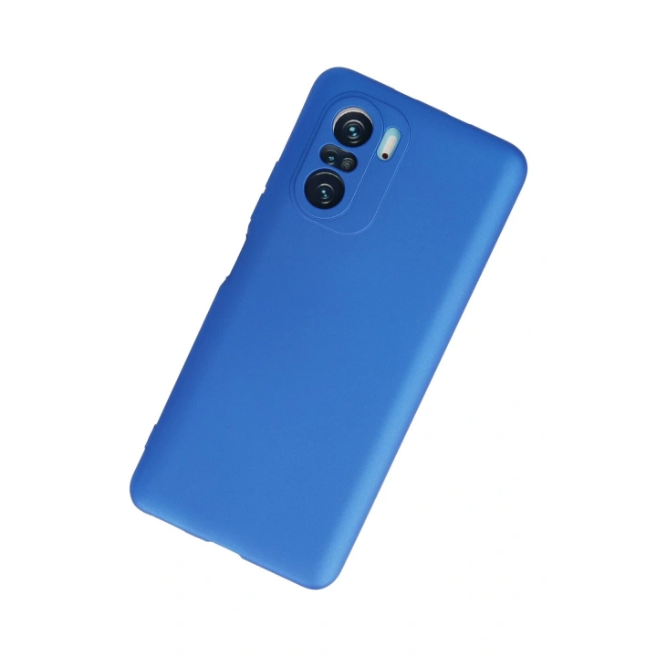 BFS  Xiaomi Poco F3 Kılıf First Silikon - Mavi