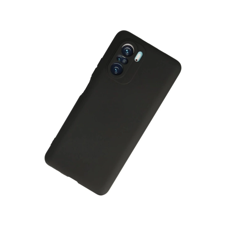 BFS  Xiaomi Poco F3 Kılıf First Silikon - Siyah
