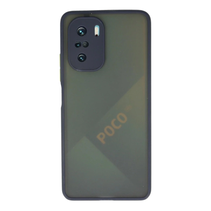 BFS  Xiaomi Poco F3 Kılıf Montreal Silikon Kapak - Lacivert