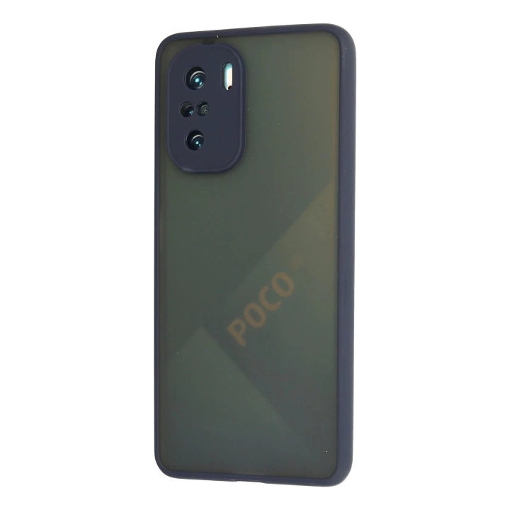 BFS  Xiaomi Poco F3 Kılıf Montreal Silikon Kapak - Lacivert