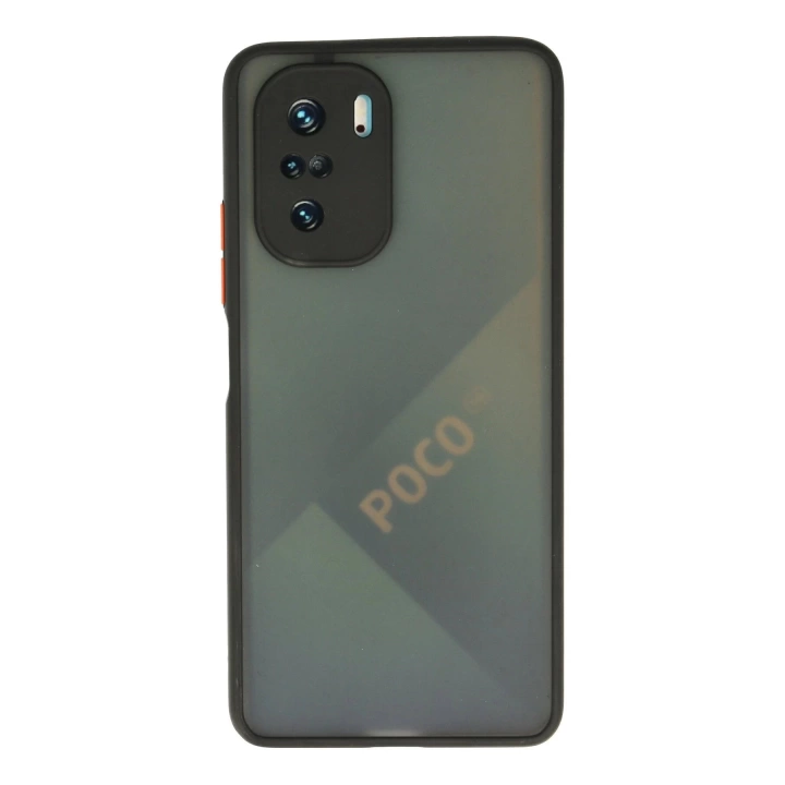 BFS  Xiaomi Poco F3 Kılıf Montreal Silikon Kapak - Siyah