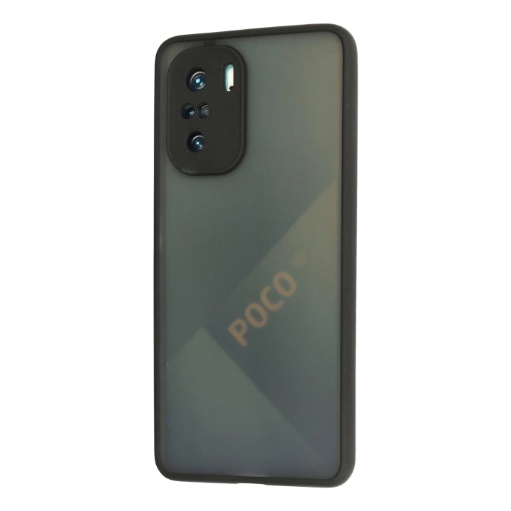 BFS  Xiaomi Poco F3 Kılıf Montreal Silikon Kapak - Siyah