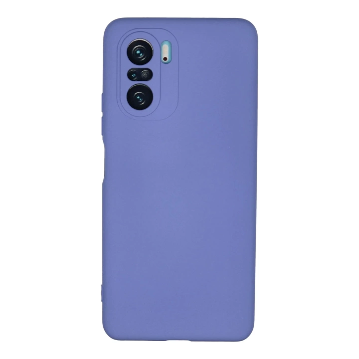 BFS  Xiaomi Poco F3 Kılıf Nano içi Kadife Silikon - Lila