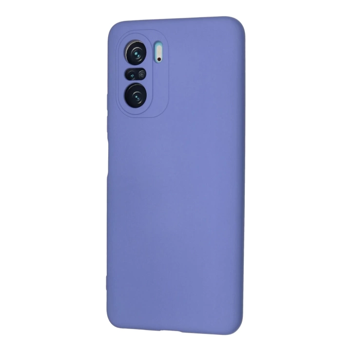 BFS  Xiaomi Poco F3 Kılıf Nano içi Kadife Silikon - Lila