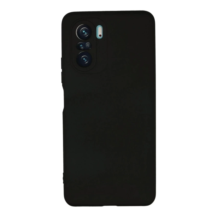 BFS  Xiaomi Poco F3 Kılıf Nano içi Kadife Silikon - Siyah