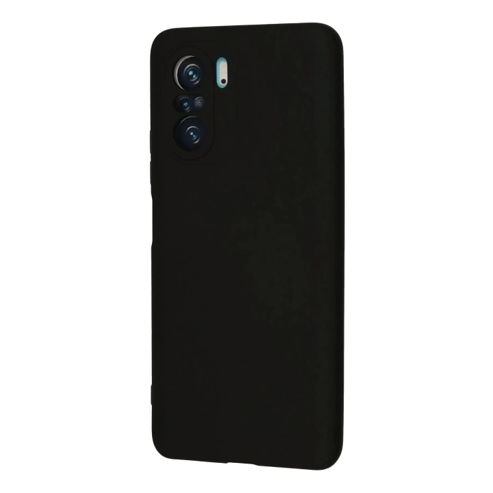 BFS  Xiaomi Poco F3 Kılıf Nano içi Kadife Silikon - Siyah