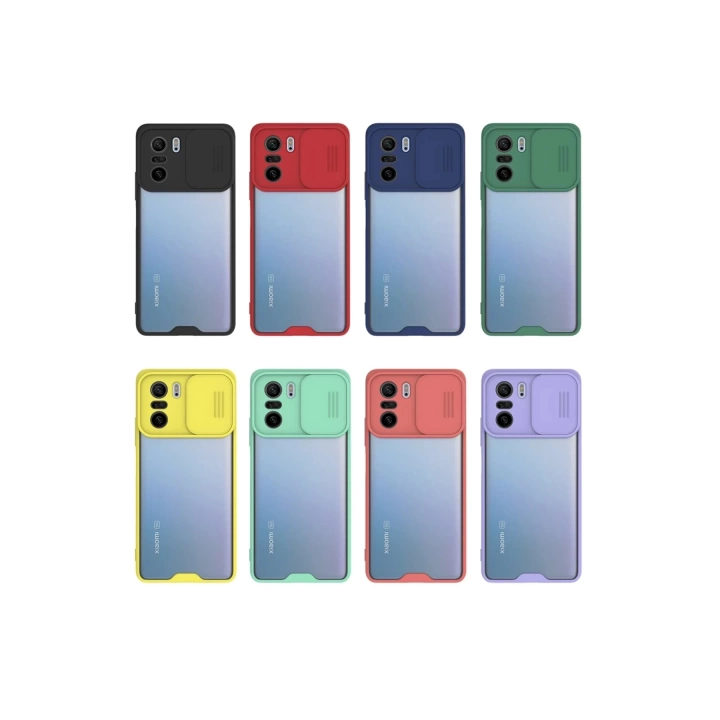 BFS  Xiaomi Poco F3 Kılıf Platin Kamera Koruma Silikon - Sarı