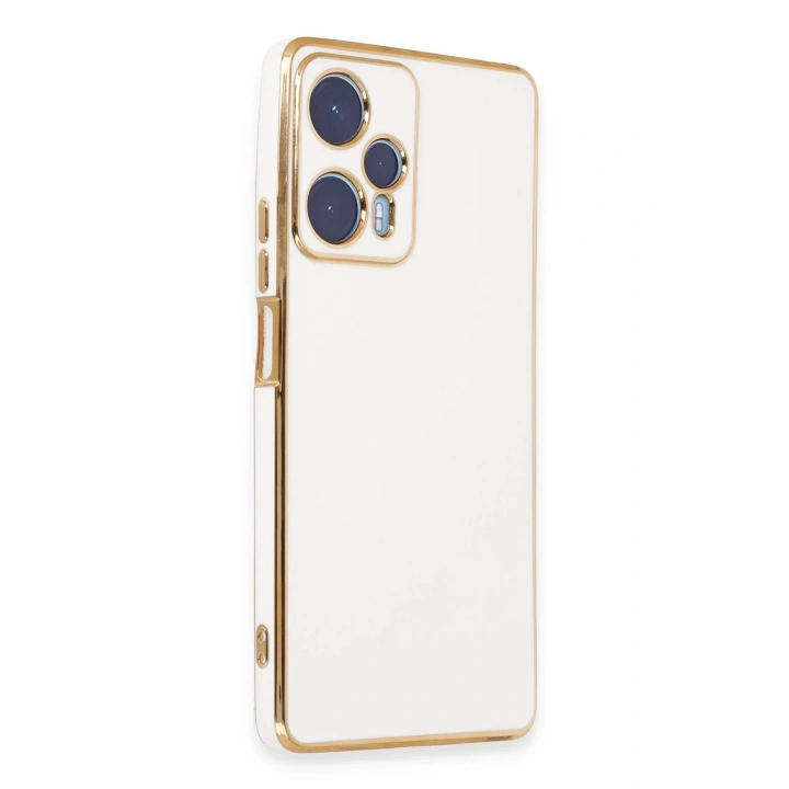 BFS Xiaomi Poco F5 Kılıf Volet Silikon - Beyaz
