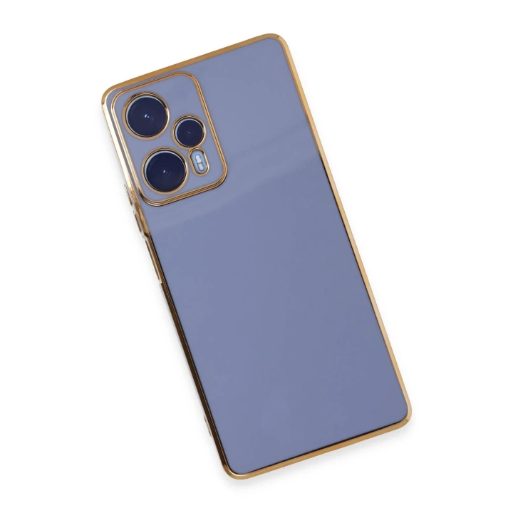 BFS Xiaomi Poco F5 Kılıf Volet Silikon - Mavi