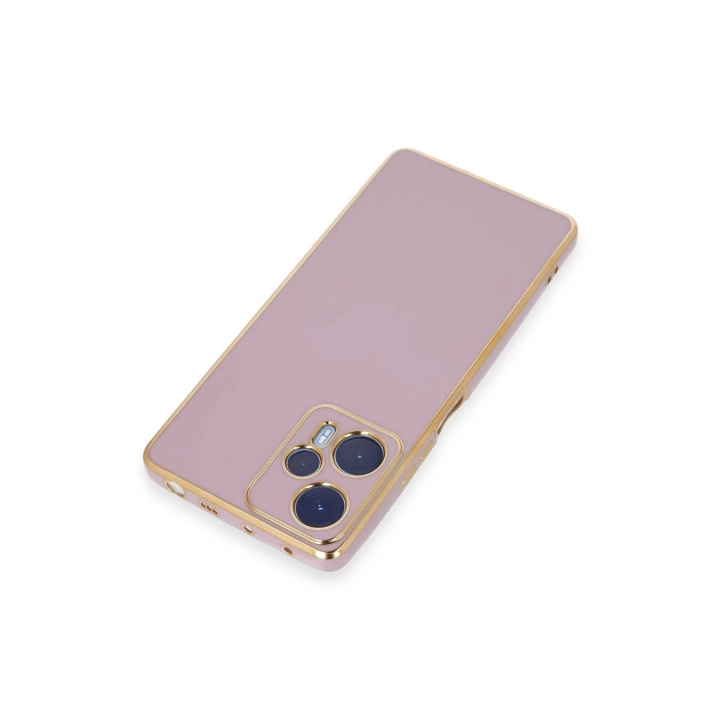 BFS Xiaomi Poco F5 Kılıf Volet Silikon - Mor