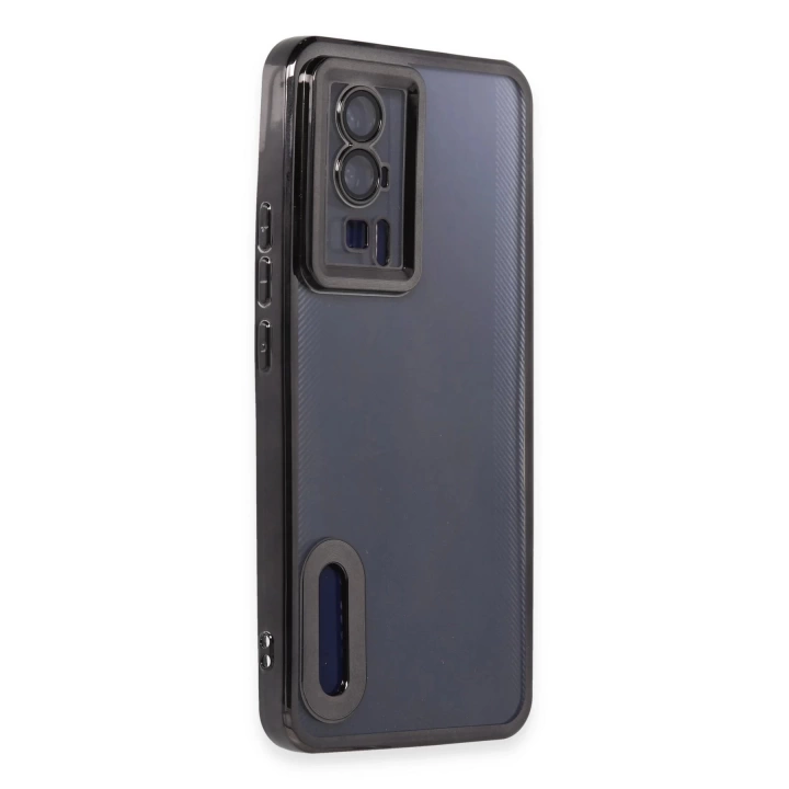 BFS  Xiaomi Poco F5 Pro Kılıf Slot Silikon - Siyah