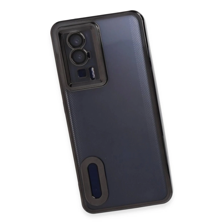 BFS  Xiaomi Poco F5 Pro Kılıf Slot Silikon - Siyah