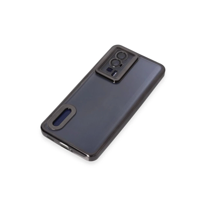 BFS  Xiaomi Poco F5 Pro Kılıf Slot Silikon - Siyah