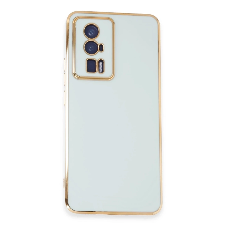 BFS  Xiaomi Poco F5 Pro Kılıf Volet Silikon - Açık Yeşil