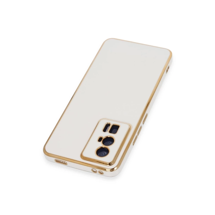 BFS  Xiaomi Poco F5 Pro Kılıf Volet Silikon - Beyaz