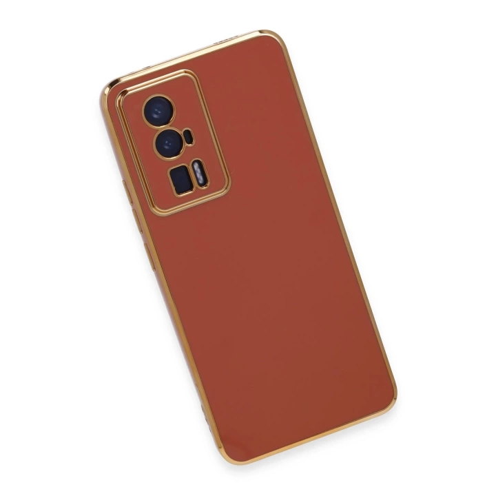 BFS  Xiaomi Poco F5 Pro Kılıf Volet Silikon - Kırmızı