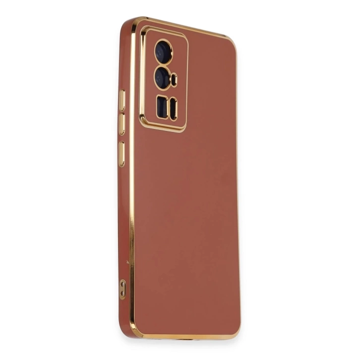 BFS  Xiaomi Poco F5 Pro Kılıf Volet Silikon - Kırmızı