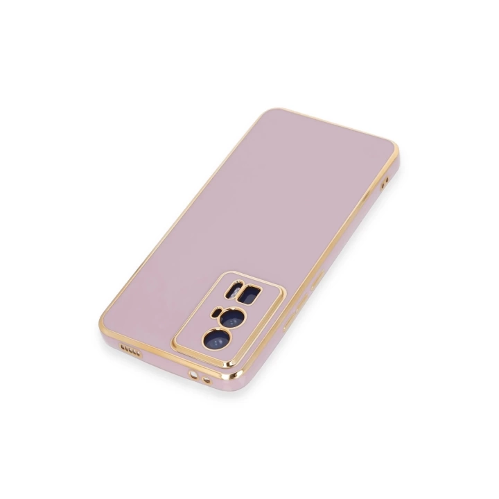 BFS  Xiaomi Poco F5 Pro Kılıf Volet Silikon - Mor